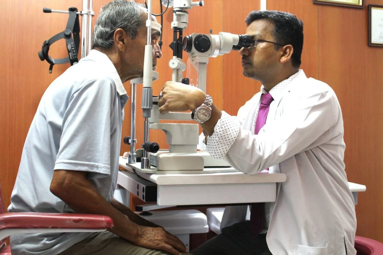 Pediatric Eye Testing Room