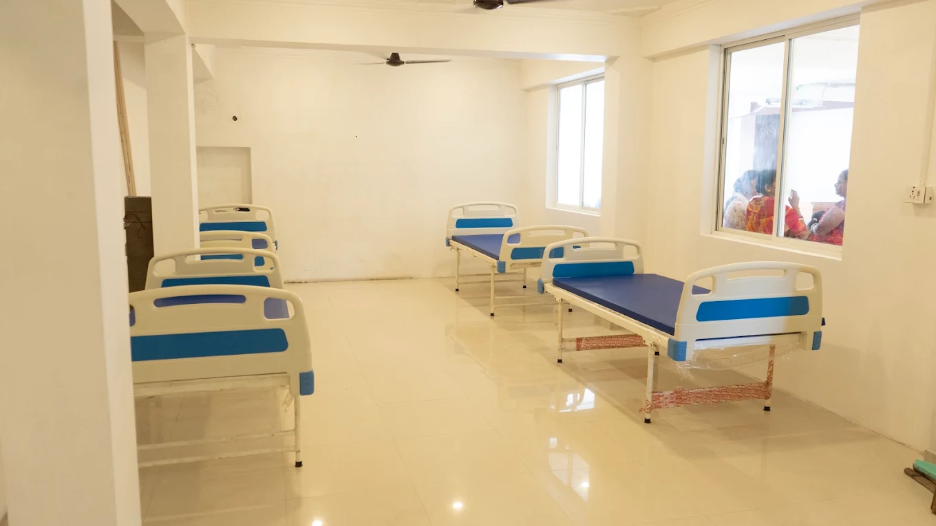 Modern Hospital Bed Setup